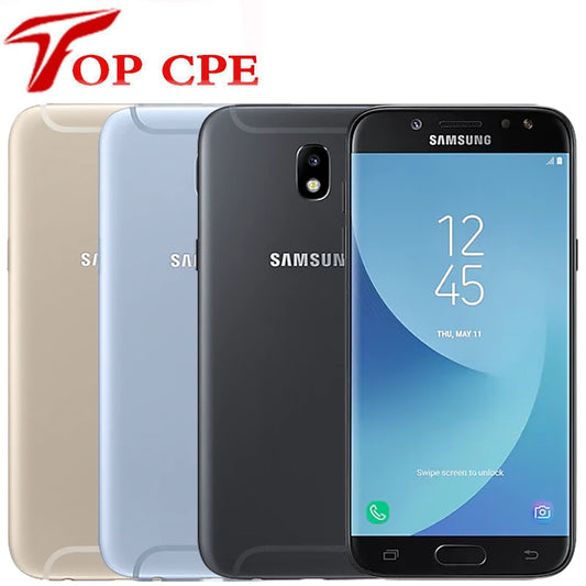 Samsung Galaxy J5 Pro 2017 J530F Original unlocked 16GB ROM 2GB RAM 1080P 13.0MP Camera 5.2 inch LTE Octa-Core Mobile phone