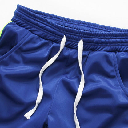 2019 New Striped Tracksuit Men's Solid Sets Casual Sports Suit Spring Autumn Men Sportswear Zipper Hoodie+Pants Training Suit